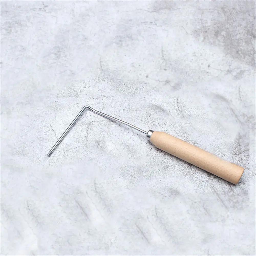 New Aluminum Rosette Maker Molds Bunuelos Mold with Handle Pastry Tools Achappam Cookie Maker Baking Cooking Kitchen Accessories