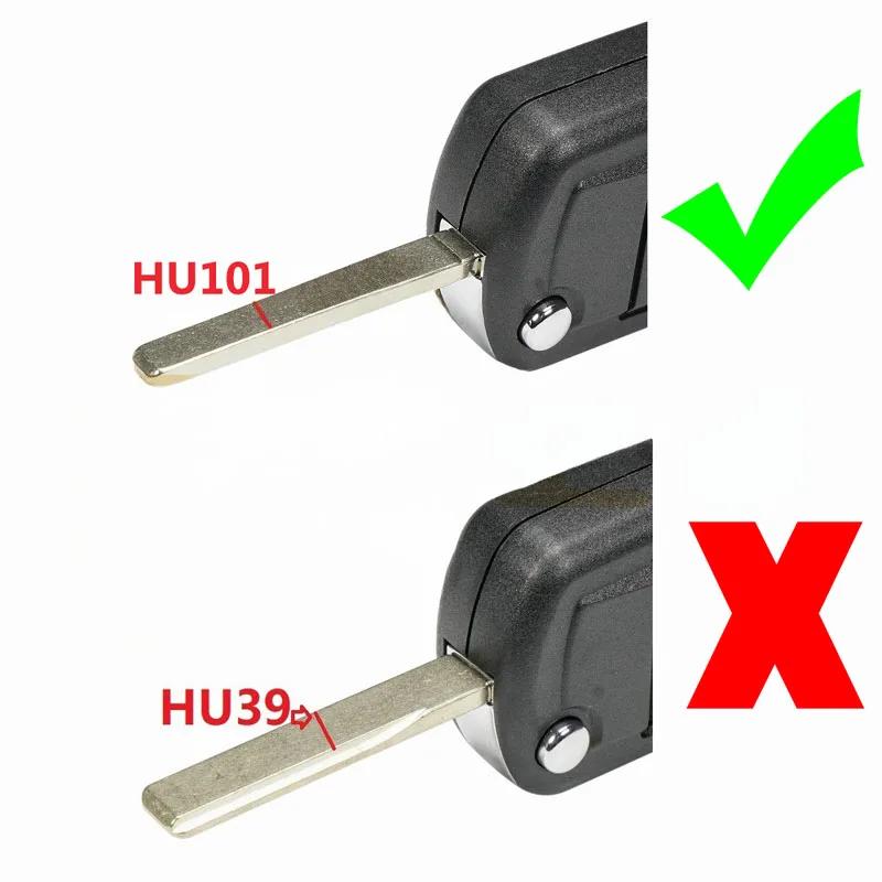 Für Land Rover Discovery 2005-2009 Auto Schlüsselhülle Ersatz 3 Tasten Schwarzer Kunststoff Fernbedienung Auto Klappschlüsselanhänger Abdeckung Gehäuse HU101