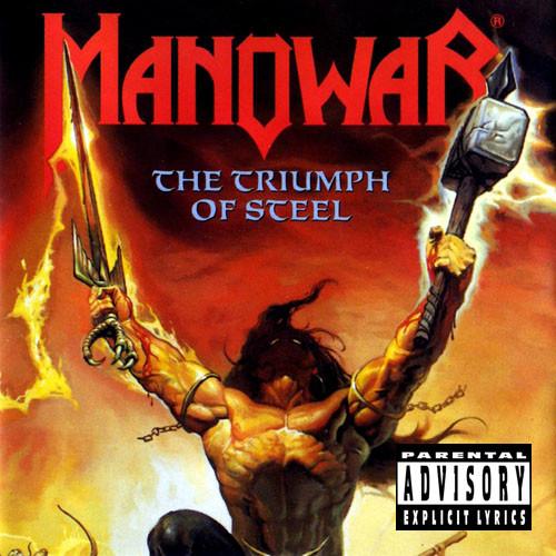 

CD MANOWAR - The Triumph Of Steel 7824232 Atlantic 1992 US Рок Б/У