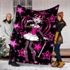 Monster High Theme Printed Blanket - Perfect for Couch, Bed, Travel & Outdoor Use | Machine Washable, Cozy & Durable.