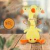 Dancing Duck Electric Duck Plush Toy English Version Repeating Talking Duck  Baby Toy