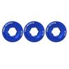 3pcs M19 Crank Cover Screws Rustproof High Accuracy Aluminum Alloy Bike Crank Cover Screws for