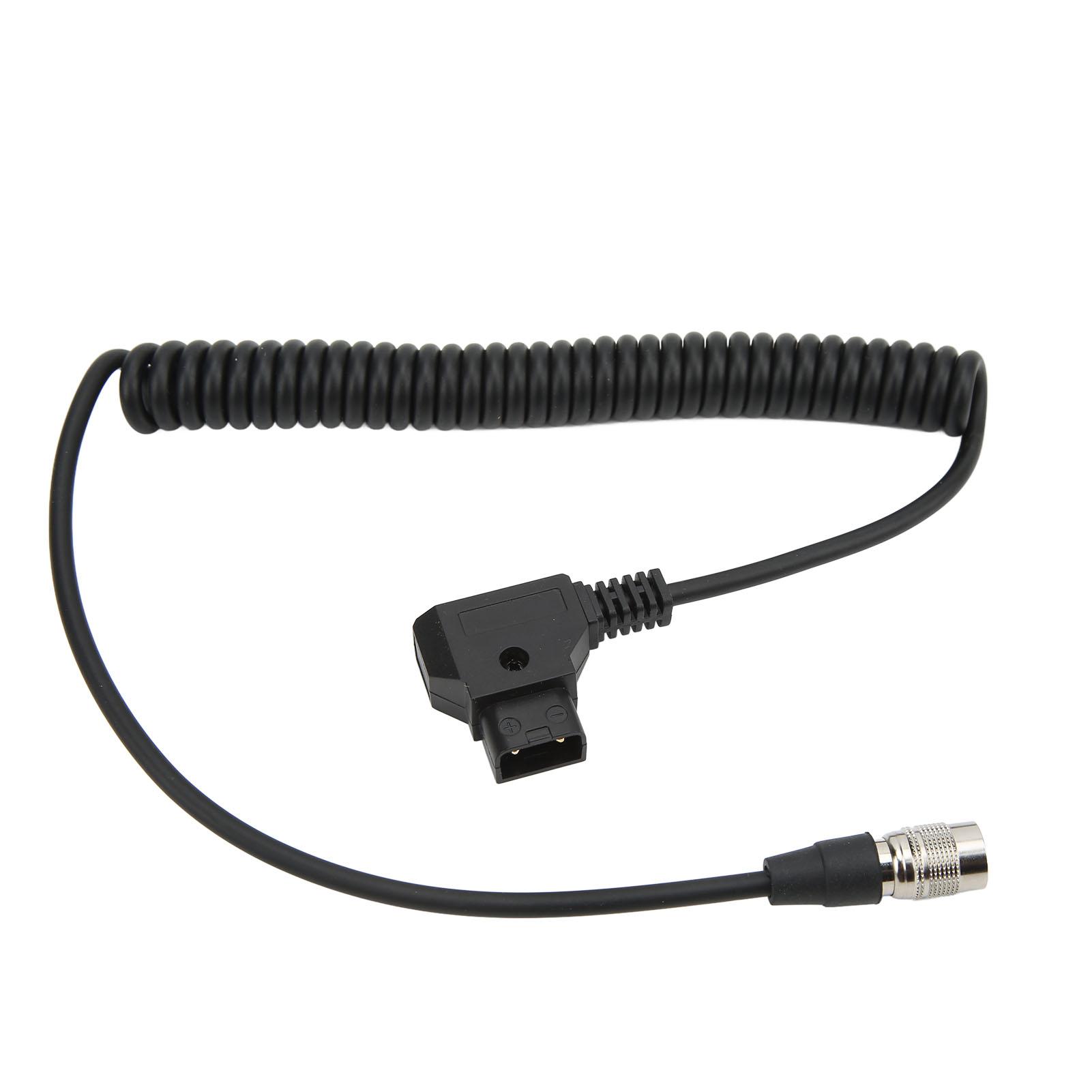 

D Tap to 4 Pin for Hirose Power Cable Charging Cable for Sound Devices 688 633 Zoom F8
