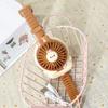 USB Charging Portable Cute Watch Fan 3 Speeds Watch Small Fan Capybara Electric Fan  Student