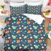 Children's Young Boys Planets Stars Space Soft Duvet Cover Universe Children's Beding Set Galaxy Series Universe Star Clear Quilt cover