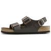 Buckle-fastening Leather Sandals 0034101