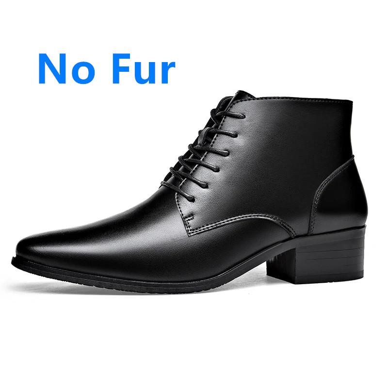 Hot Sale Mens Genuine Leather High Top Casual Shoes Soft Sole Lace-up Ankle Boots Leisure Walk Male Business Botas Chelsea Boots