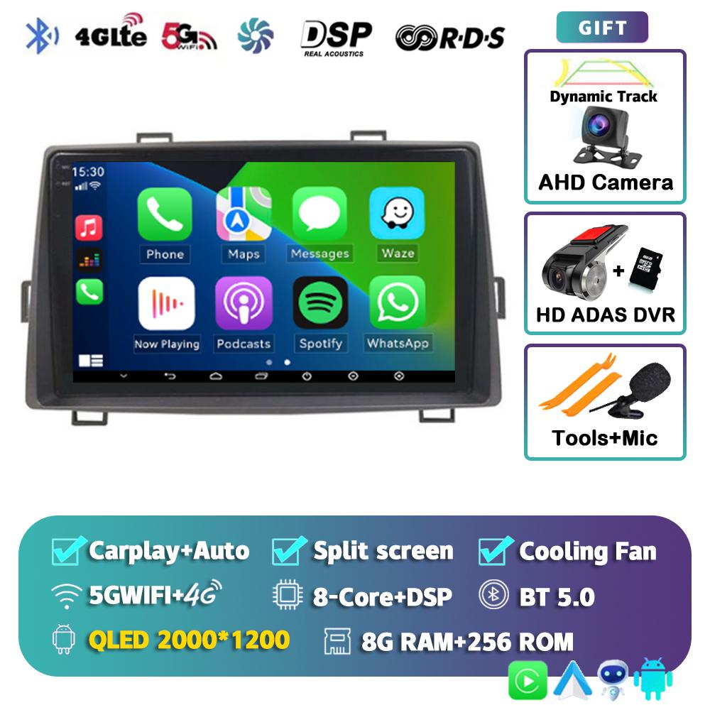 Android 14 Car Radio For Toyota Noah Voxy 2007 2010 2011 2012 2013 Car Radio Navi Multimedia Player Stereo GPS Carplay No 2din