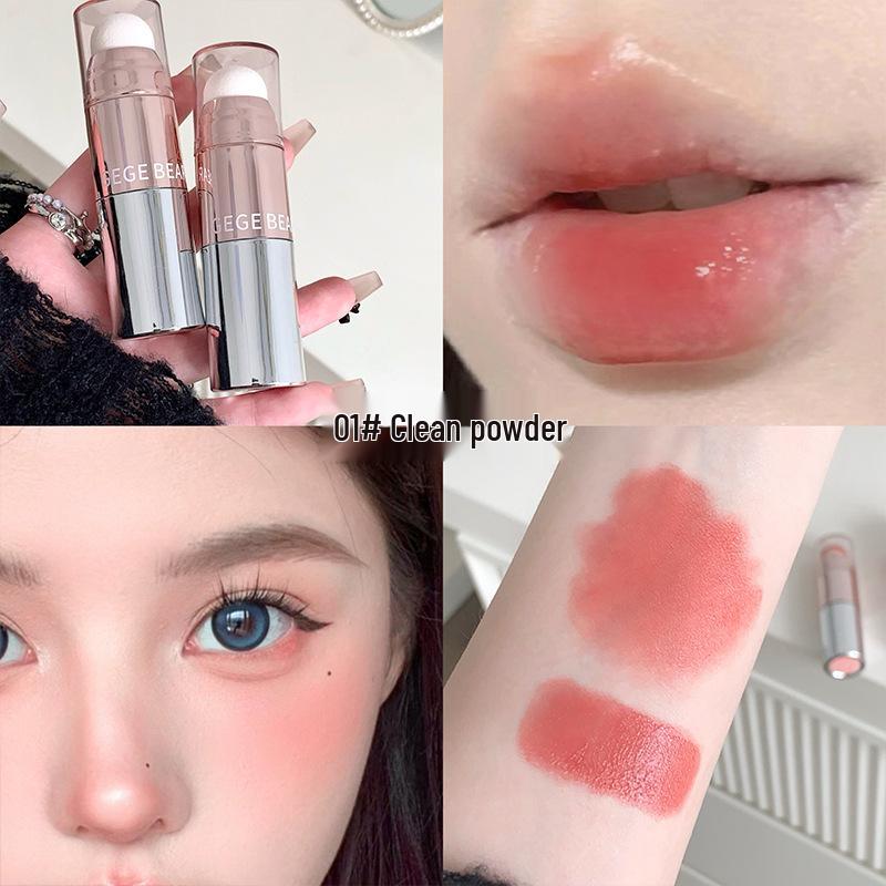 Gogo Bear Multi-Use Lip & Cheek Cream Blush - Pigmented, Long-Lasting, Energetic Matte Finish.