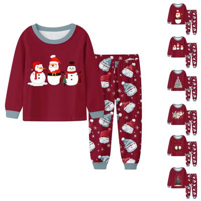 Children's Fashion Suit Skirt Round Neck Long Sleeve Top Pants