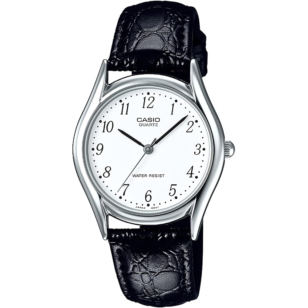 

Casio Collection MTP-1402L-7BJH Men s Watch Black Leather Strap Analog Timepiece