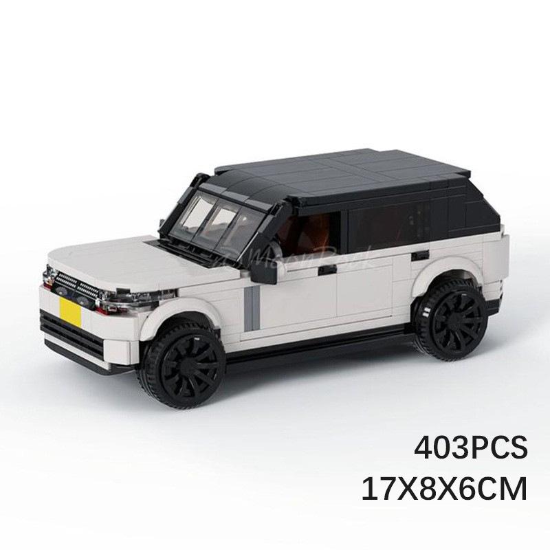 400PCS SUV Geländewagen Bausteine Rennfahrzeug Zusammenbauen Steine Spielzeug Geburtstagsgeschenke für Kinder