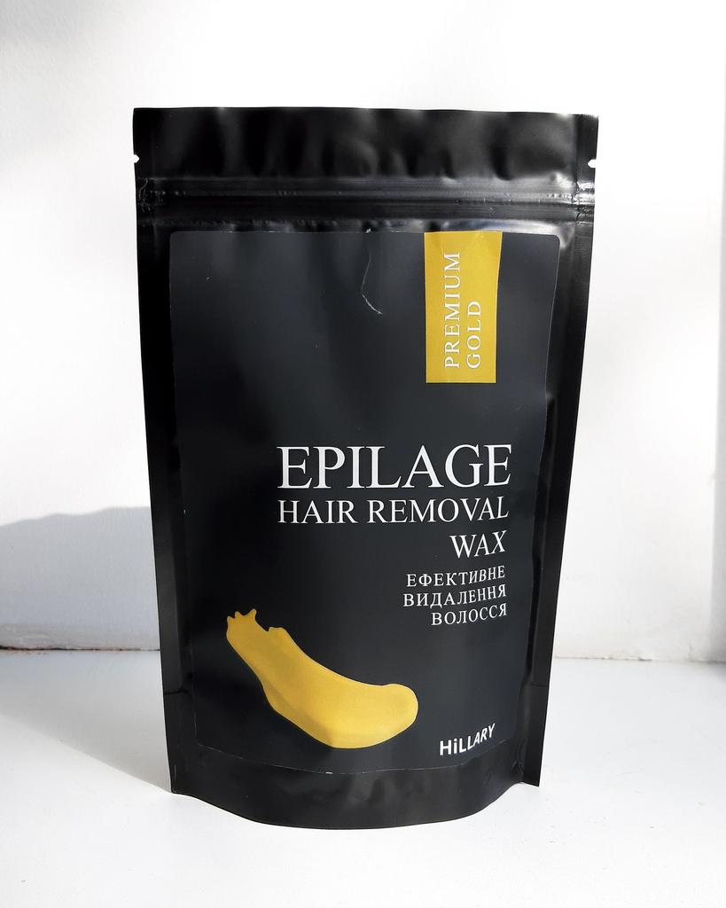 Epilační granule Epilage Premium Gold Hillary 100 g