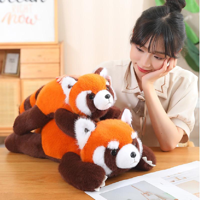 Adorable Raccoon Plush Toy Soft Stuffed Animal Cuddly 25cm To 80cm For Children