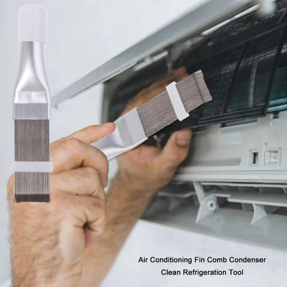 4Pcs/set Stainless Steel Air Conditioner Condenser Comb Household Cleaning Tool