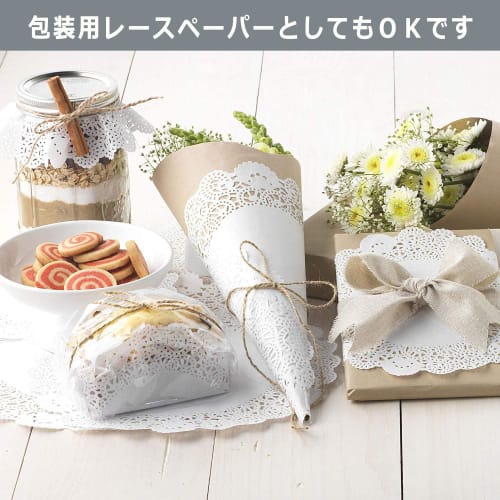 Charming Decoration: 150 Disposable Tempura Paper, Round, Non-Fluorescent Food Paper, 16.5cm, White, for Wrapping, Coasters, Decorative Paper, Oil-Abs