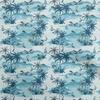 Cotton Flex Dark Teal Green Fabric Beach Hawai Quilting Supplies Print Sewing Fabric By The Yard 40 Inch