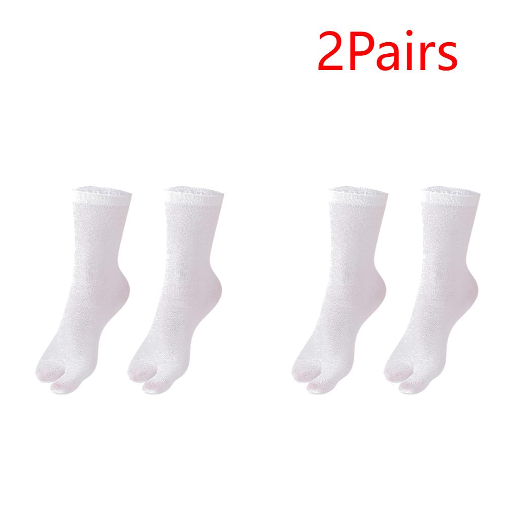 

2-6Pairs Japanese Style Two Finger Socks Unisex Clog Socks Polyester Toe Separation Socks Kimono Flip Flop Sandal Split Toe Sock