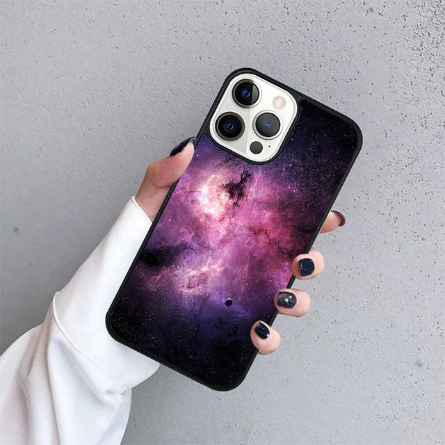 Nebula Stars in Universe Space Infinity Phone Case Cover For iPhone 17 Air 15 16 14 13 12 Pro Max 11 Pro Max Plus