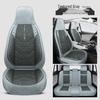 Universal All-Season Linen Car Seat Cushion - Breathable, Full Surround for Five-Seaters