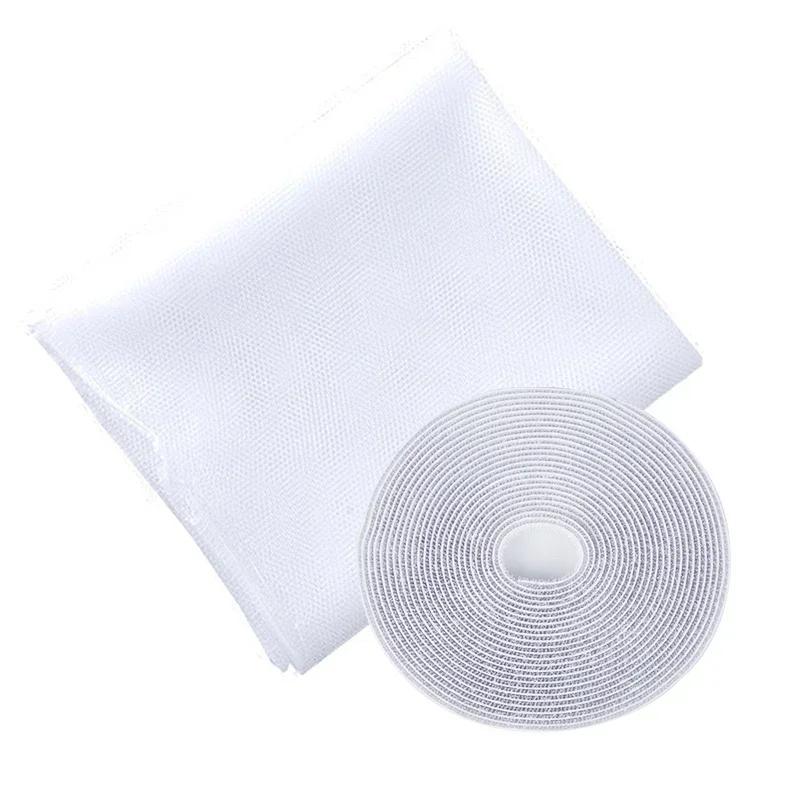 Anti Fly Mosquito Net DIY Self-Adhesive Fly Mosquito Window Mosquito Insect Bug Net Curtains for Window Screen Repair Mesh