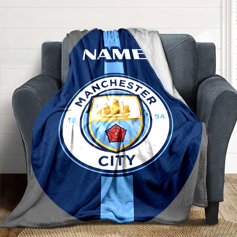 Custom Name Vancouver Whitecaps FC Jersey blanket for Couch & Bed, Plush Cozy Fuzzy Blanket Super Soft & Warm Blankets for Fall and Winter. 0908245