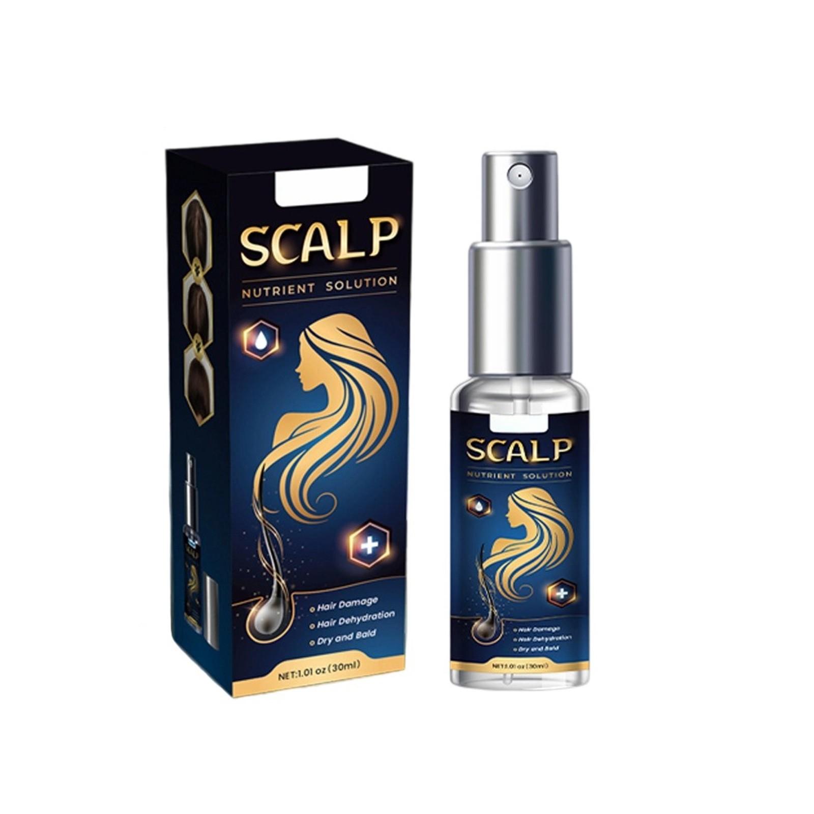 

Спрей для питания кожи головы 30 мл, Питательный рост волос, Повреждение кожи головы, Питательная жидкость для сухих волос One Size