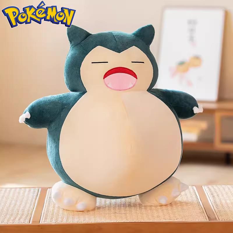 3050Cm Big Size  Snorlax Plushies Cartoon Anime Plush Soft Doll Pillow Kawaii Stuffed Plushie Ornament Festival Gifts