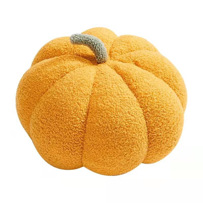 18/28/35CM Creative Funny Pumpkin Pillow Simulated Cute Pumpkin Kids Stuffed Plush Toys Soft Sofa Cushion Bedroom Decoration