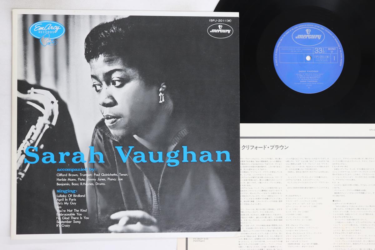 

LP Пластинка SARAH VAUGHAN - Sarah Vaughan 15PJ2011M MERCURY 1971 Япония Джаз Б/У