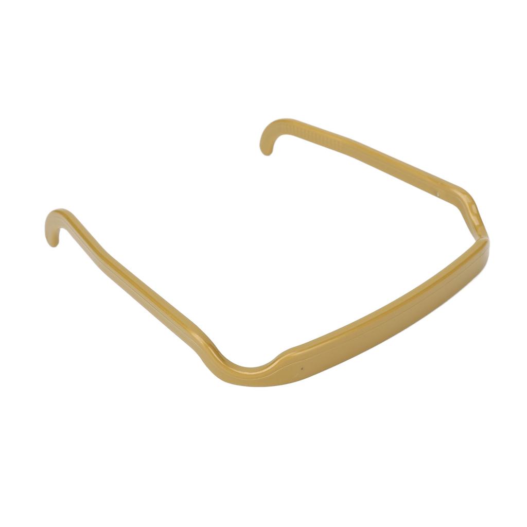 Curly Thick Hair Headband Invisible Hair Hoop Headband Hairstyle Fixing Tool for Cosmetic Daily Life Gold
