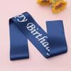 for girls Gifts Birthday party Party Decoration Party Favors Happy Birthday Sash Etiquette belt