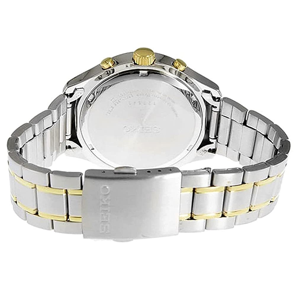 Seiko Chrono Quartz Watch SKS541P1 White Men's [Reimported]