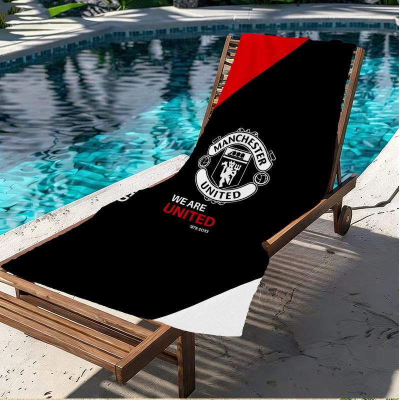 Football team.C Print Beach Towel, Versatile Lightweight Absorbent Beach Towel for Pool Surf Yoga Bathroom, Perfect Birthday Holiday Gift