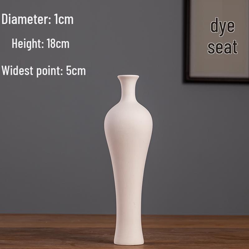 Миниатюрная керамическая ваза ручной работы в китайском стиле для декора гостиной