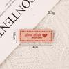 10 Stück/Set Bekleidungszubehör DIY-Aufnäher Aufkleber Englischer Buchstabenaufkleber Stoffaufkleber