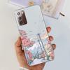 Für Samsung Galaxy Note 20 Ultra Hülle Weiches Silikon Klare Rückseite Kameraschutz Samsung Note20 5G TPU Hülle Bemalte Capa