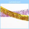 Vibrant Rain Silk Streamer Decorative Party Banner For Wedding And Events In Gold Pink Rose Gold Silver Blue And Green 25cm X 2.75m