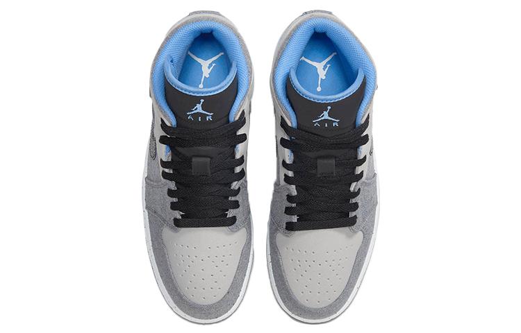 Air Jordan 1 Mid 'Crater Grey University Blue' DM3529-004