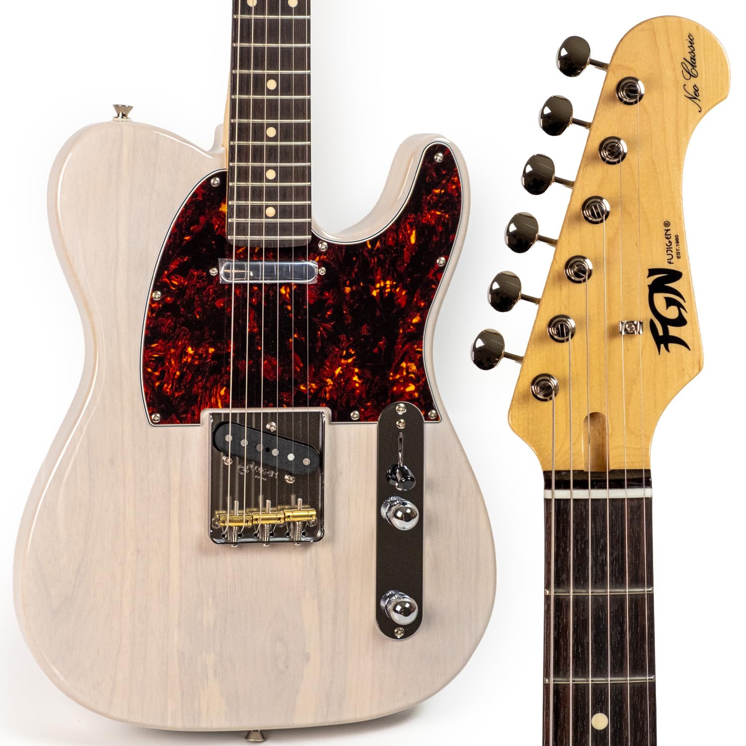 

FUJIGEN Fujigen Електрогітара NTE100RAH-WB (Білий блонд)