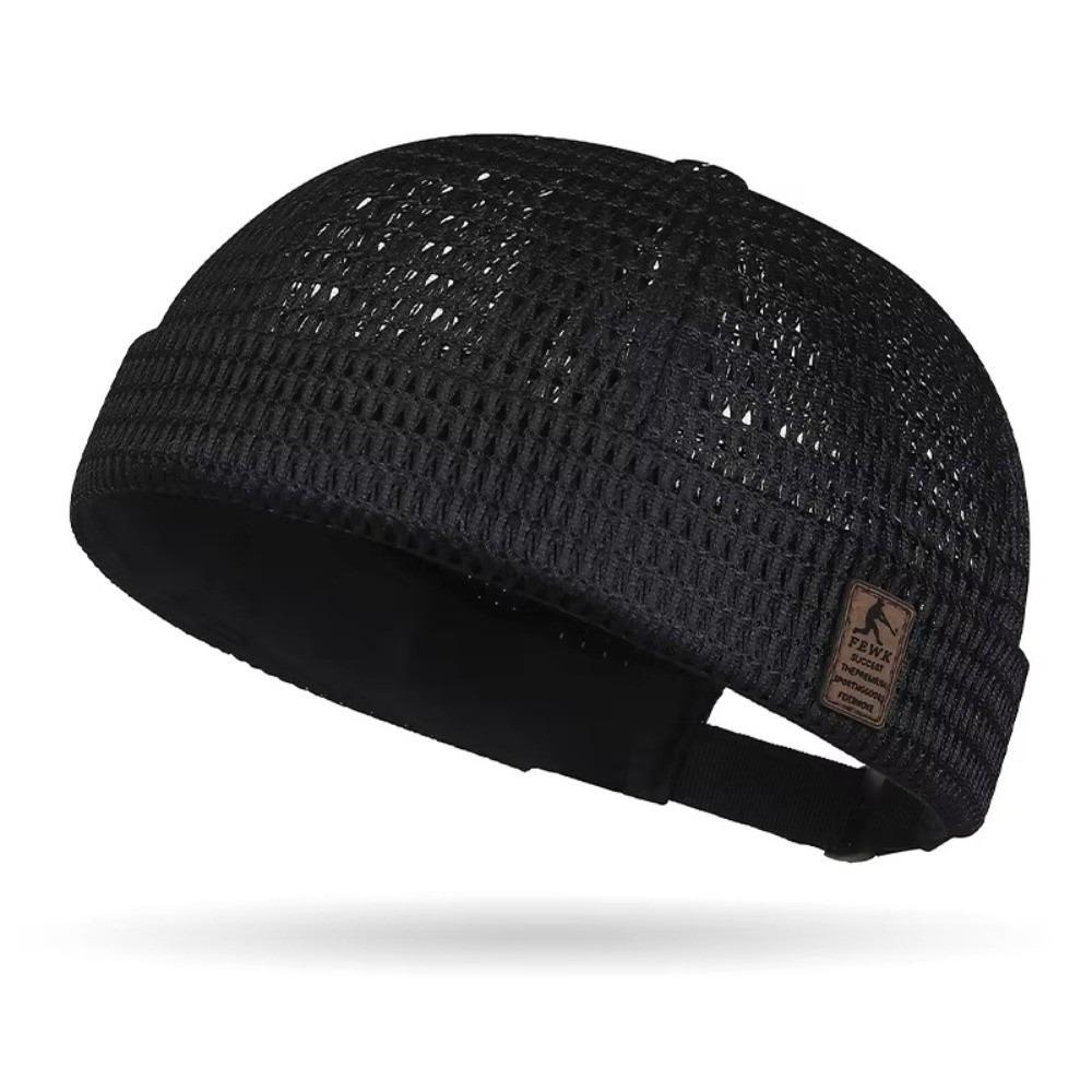 

Large Grid Mesh Hollow Out Hat Car Seam Breathable Hat Street Style Tang Hat Summer чёрный