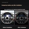 High Quality Leather Car Steering Wheel Cover Wrap for Skoda Octavia Rapid Superb Fabia Kodiaq Kamiq Anti-Slip Auto Accessories