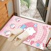Melody's Sweet Adventure Rug Office Carpet Non-Slip Mat, Chair Rug Floor Covering for Gaming, Bedroom, Living Room , Home Decor Christmas Gift