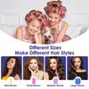 28pcs/set Self-Grip Hair Rollers Heatless Hair Curlers No Heat Hair Bangs Volume Self-adhesive Hook Curlers DIY Styling Tools