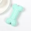 Spiky Bone Dog Chew Toy Puppy Teething Toy Textured Bone Teeth Cleaning Toy for Aggressive Chewers Anxiety Relief