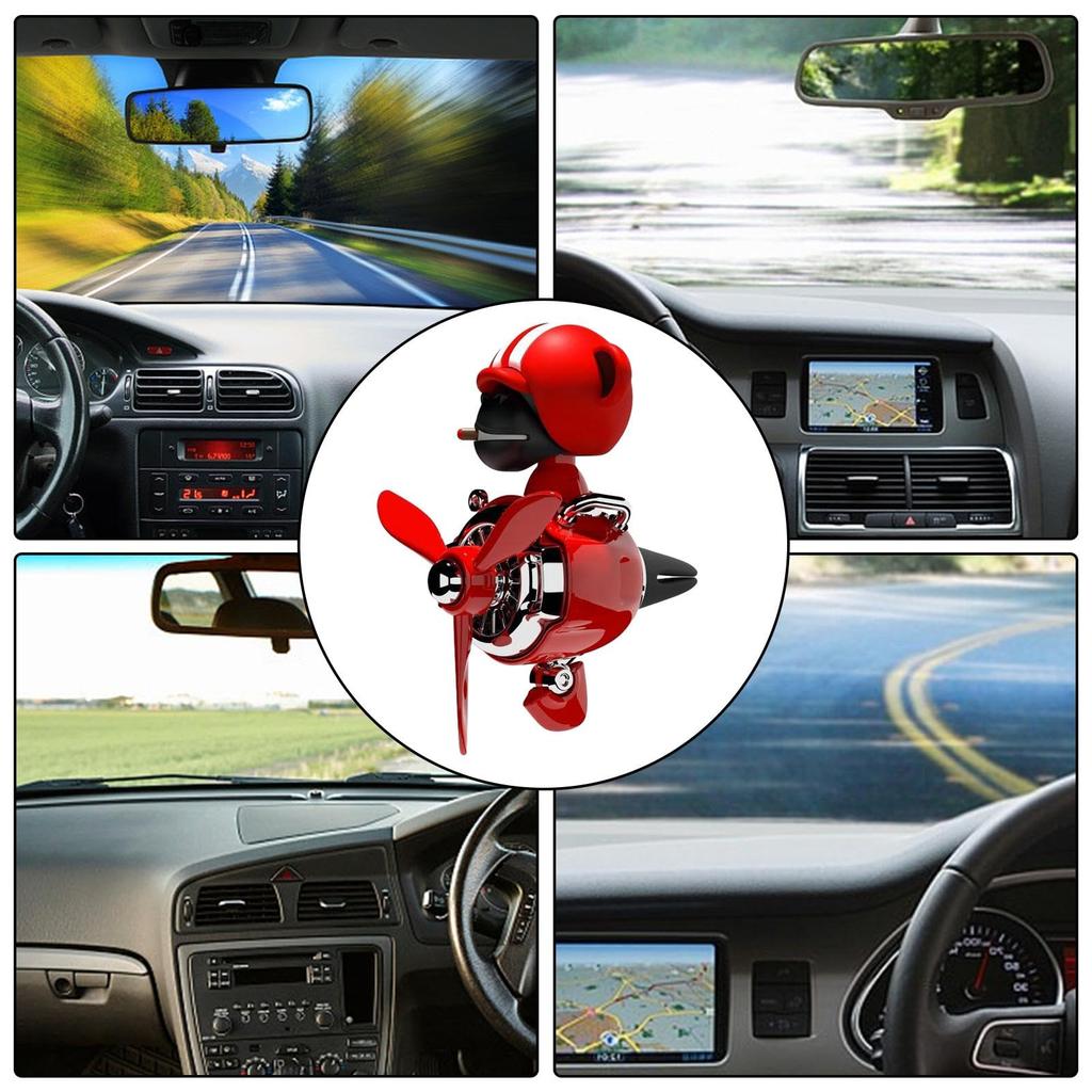 Car Vent , Car Vent Clip, Propeller Shaped Fresh Car Aroma