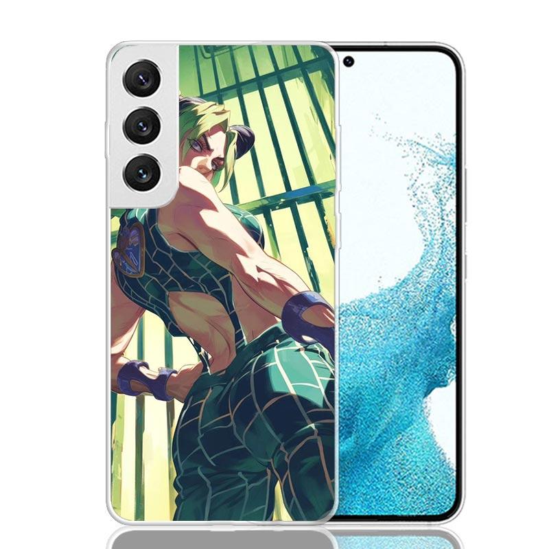 JoJo's Bizarre Adventure Jolyne Cujoh Phone Case For Samsung Galaxy S26 S25 Edge S24 S23 FE S22 Ultra S21 Plus S20 + Fundas Cove