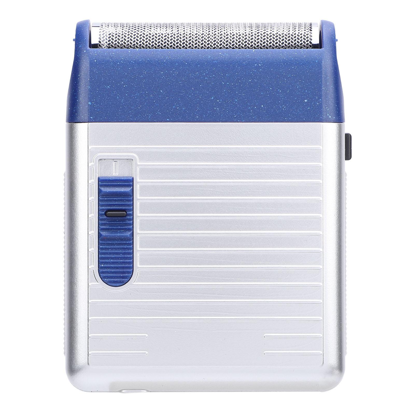 

Электрическая машинка для стрижки волос с фольгой для мужчин, двойная плавающая головка, бритье бакенбард, портативный ЖК-дисплей USB