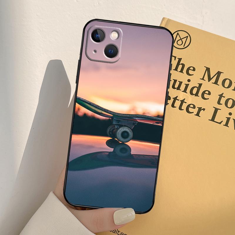 

Cool Skate Phone Case For iPhone 17 16 14 13 12 11 15 Pro Max mini XR 16e 15 16 Plus 17 Air Full Cover iPhone 13 Pro