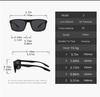 Retro Men'S Polarized Driving Sunglasses New Men Outdoor Blackout Driving Cycling Glasses Women Sports Fishing Eyewear Uv400